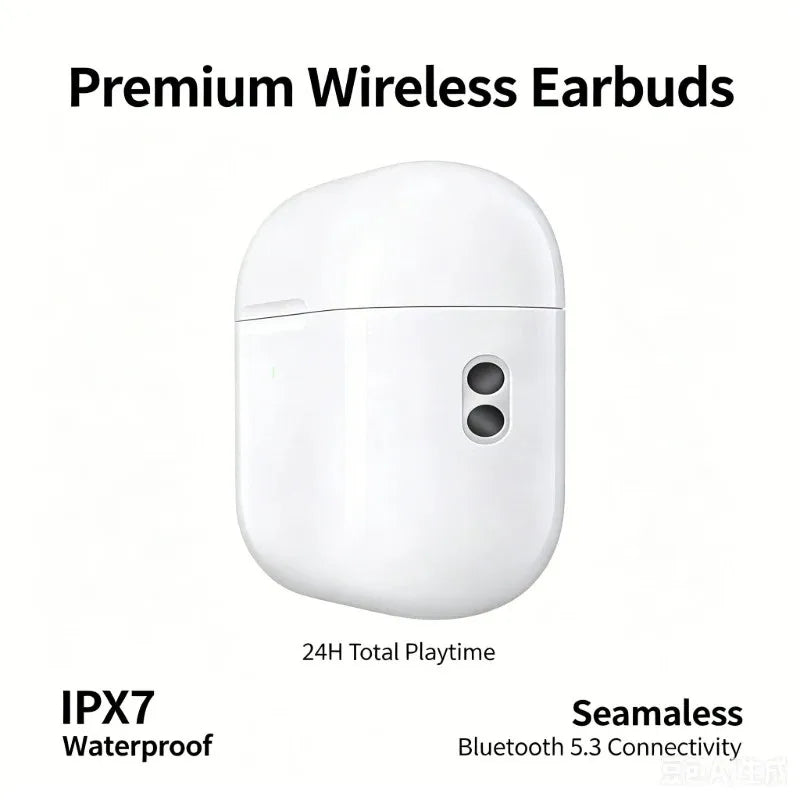 ZZLOVE Wireless Earbuds With Active Noise Cancellation Heart Rate Sensor