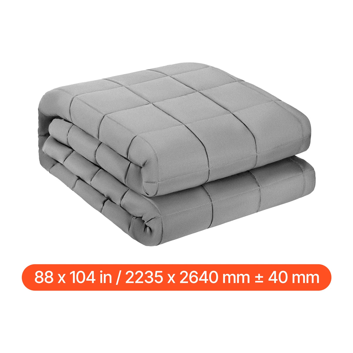 Breathable Weighted Blanket With Glass Beads For Adults