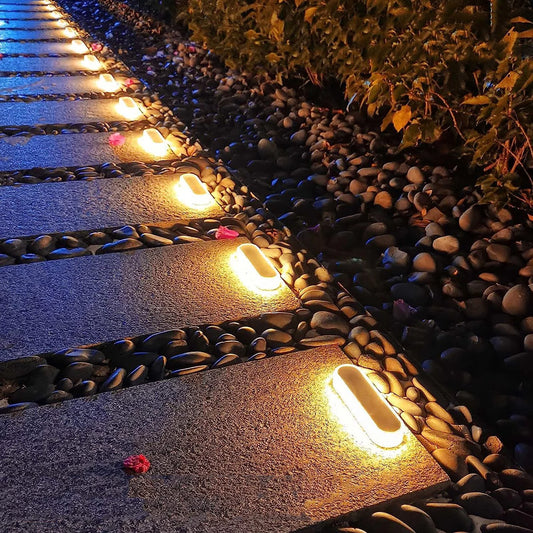 Automatic IP68 Waterproof Solar LED Deck Step Lighting