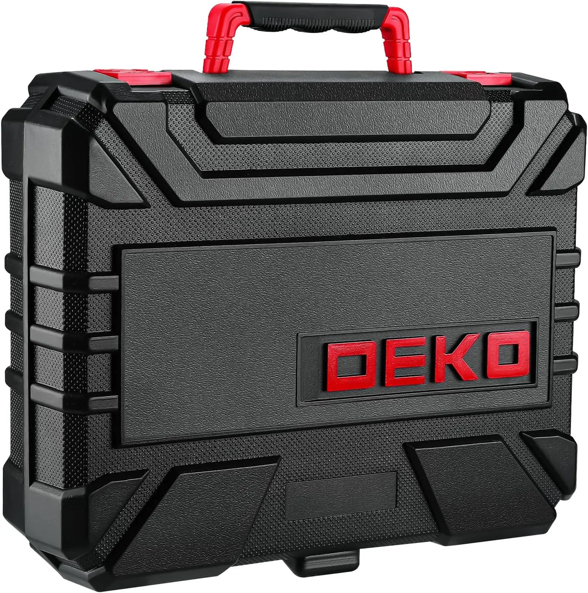 DEKO 126 Piece Cordless Drill With Complete Home Tool Kit