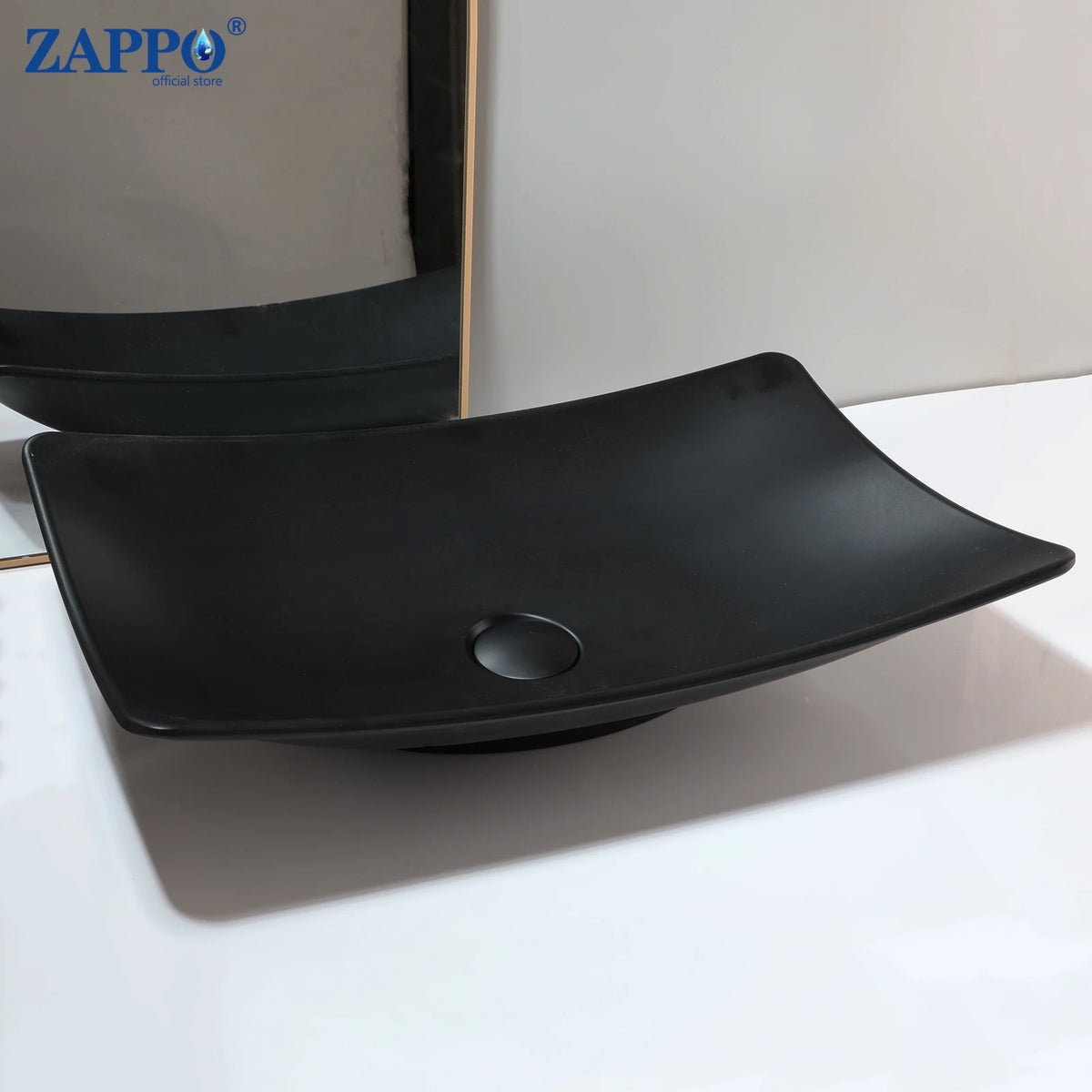 Mekkhala Stone Resin Countertop Vessel Bathroom Sink