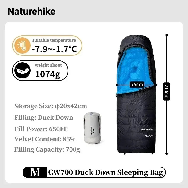 Naturehike Ultralight Duck Down Four Season Sleeping Bag