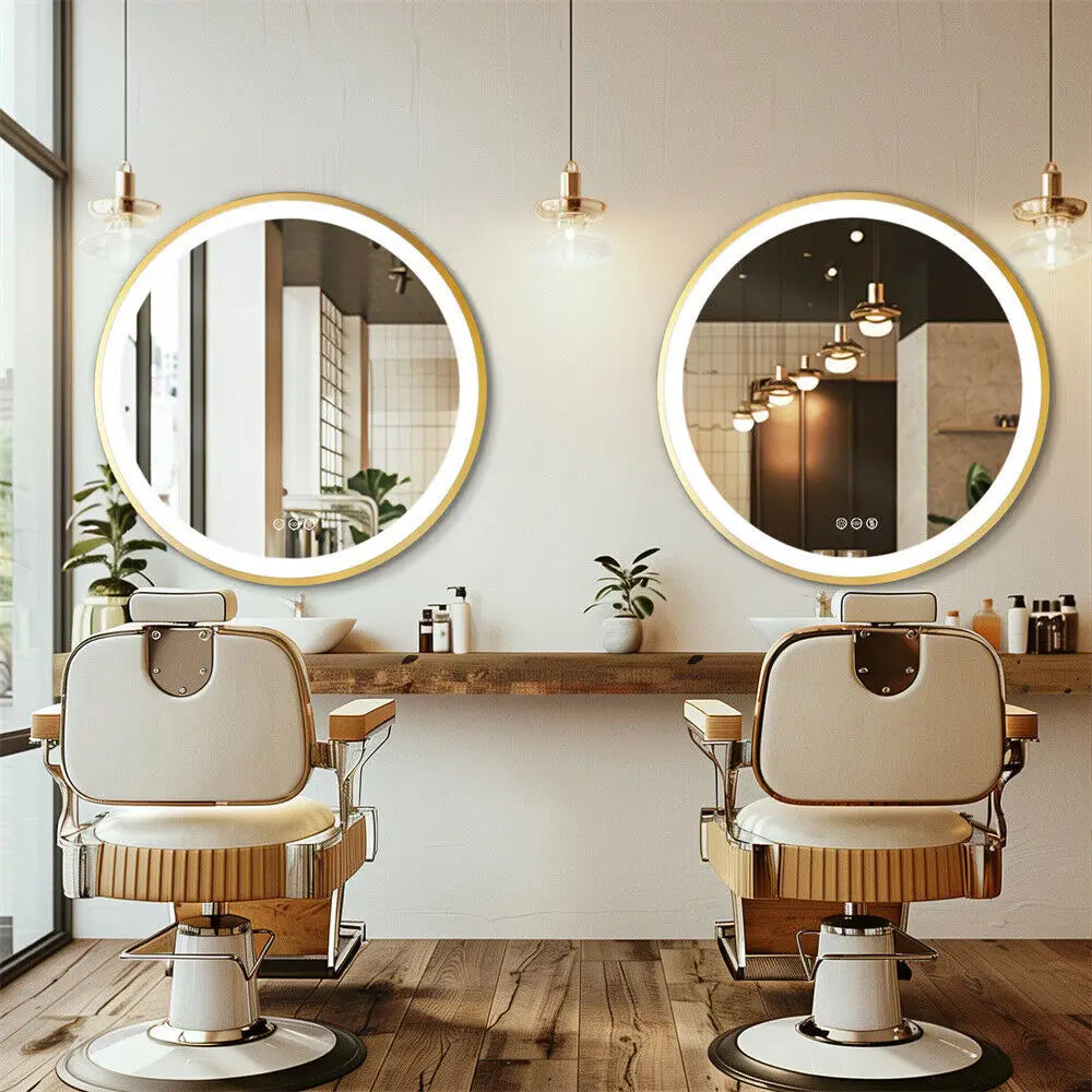 BORWART LED Bathroom Mirror With Anti Fog Memory Function