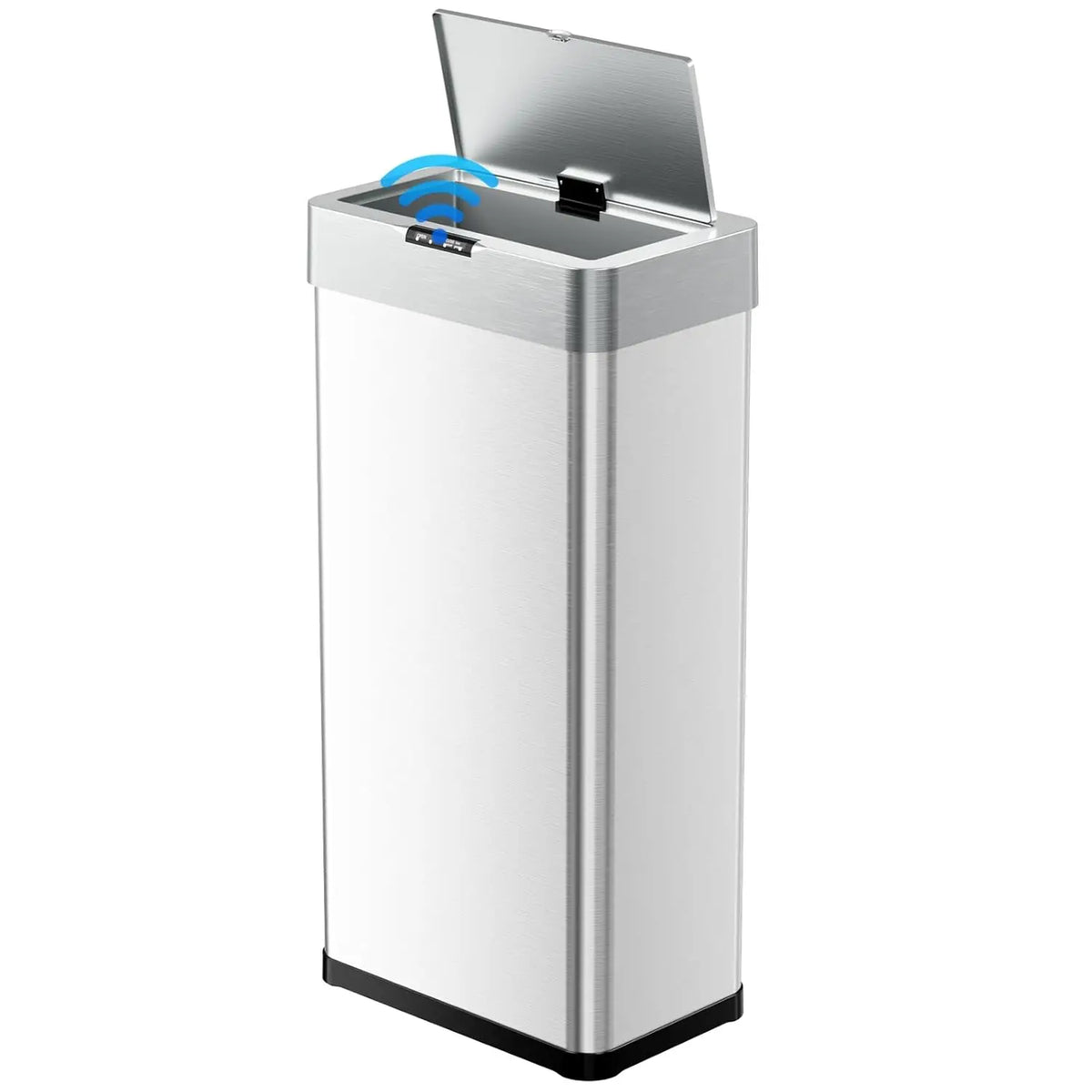 Homfa Stainless Steel Automatic Motion Sensor Kitchen Trash Can