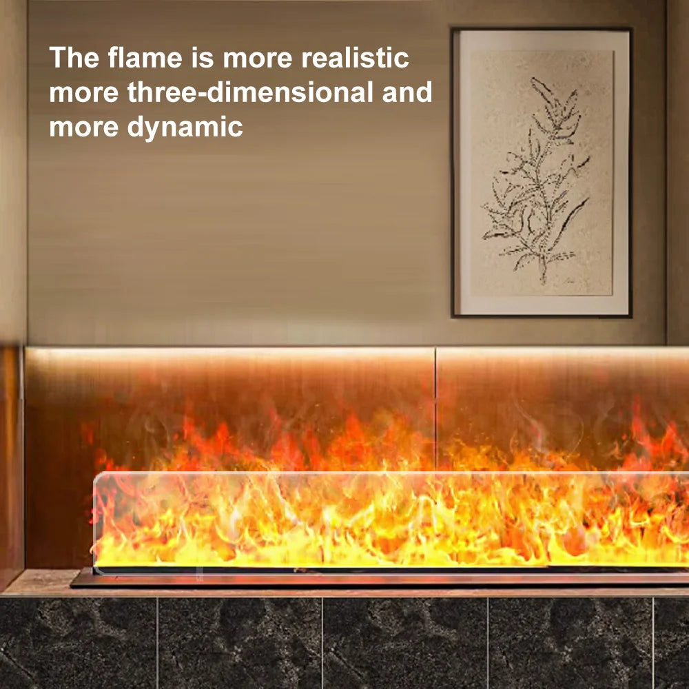 Aflyever 3D Atomization Fireplace For Modern Home And Room Decor