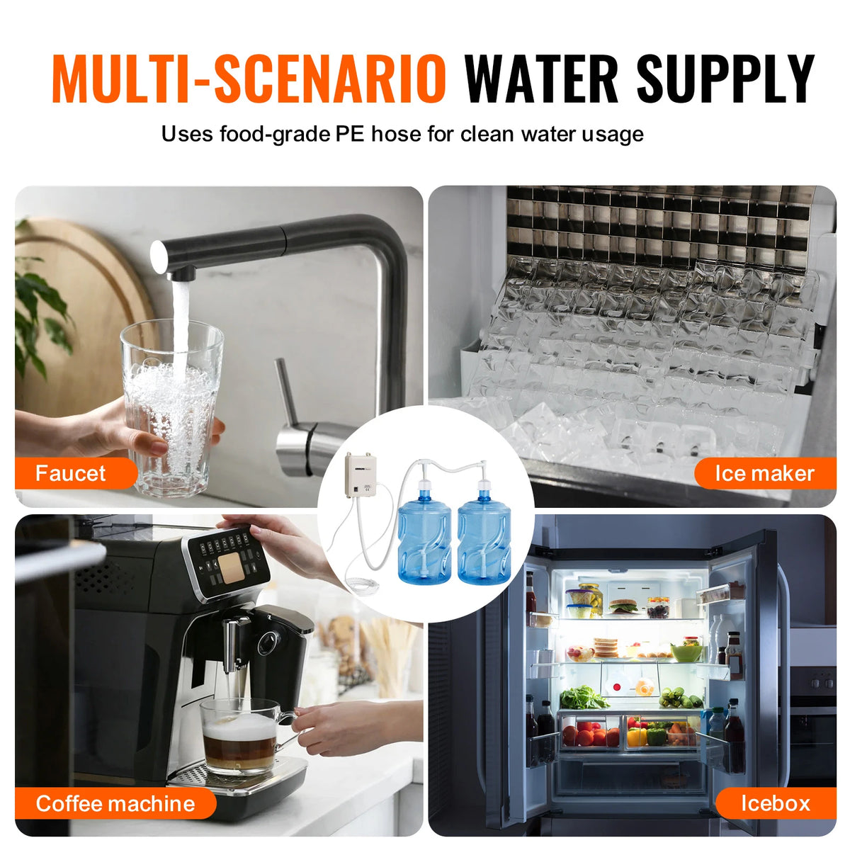 SucceBuy Water Dispenser Pump With Reverse Osmosis Filter System