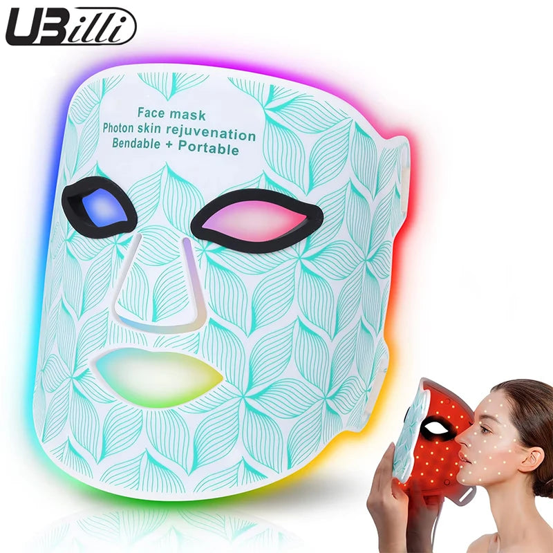 Ubilli Led Face Mask For Near Infrared Light Skin Therapy