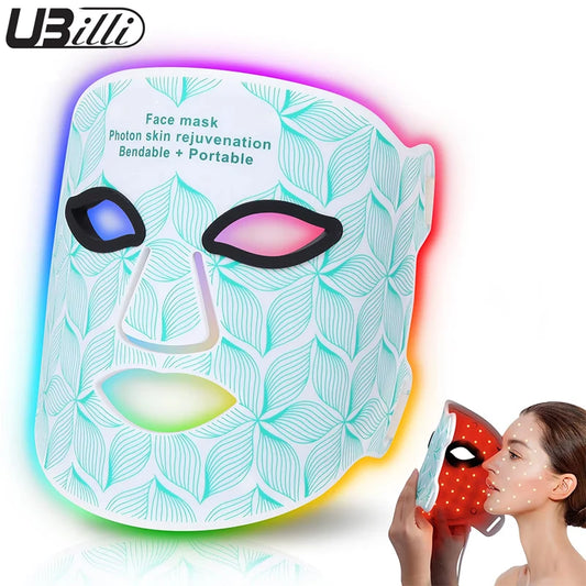 Ubilli Led Face Mask For Near Infrared Light Skin Therapy