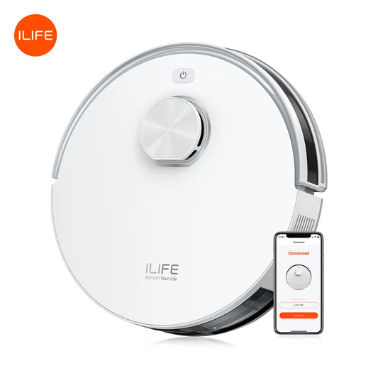 ILIFE Robot Vacuum Cleaner With Laser Navigation And 10000Pa Suction