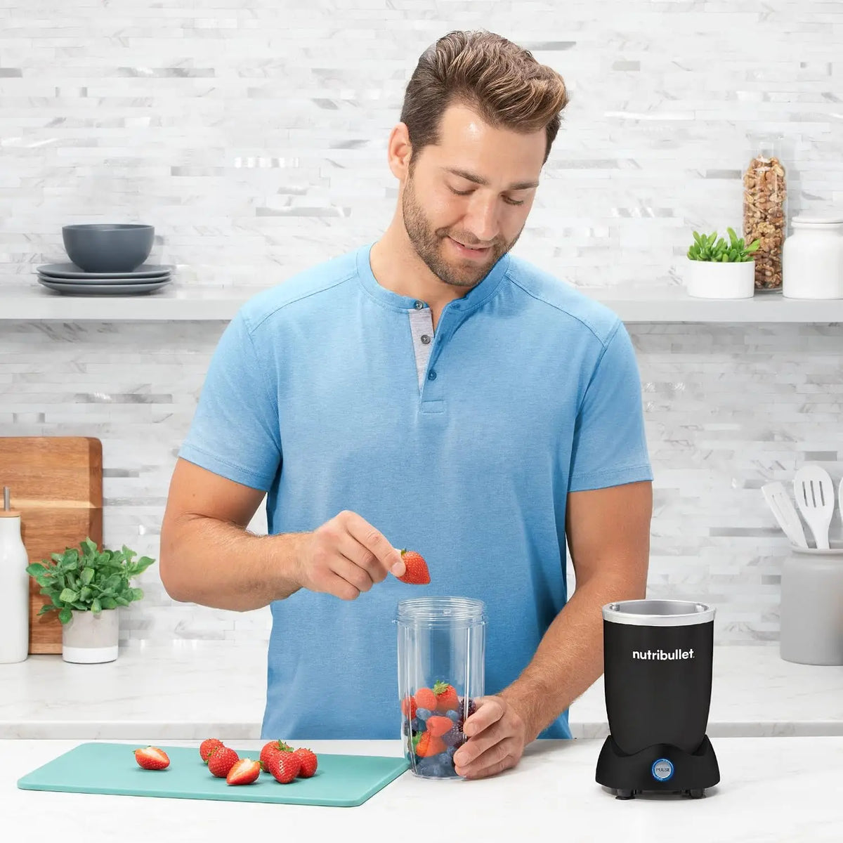 1200W Personal Blender With Pulse Control And Automatic Shutoff