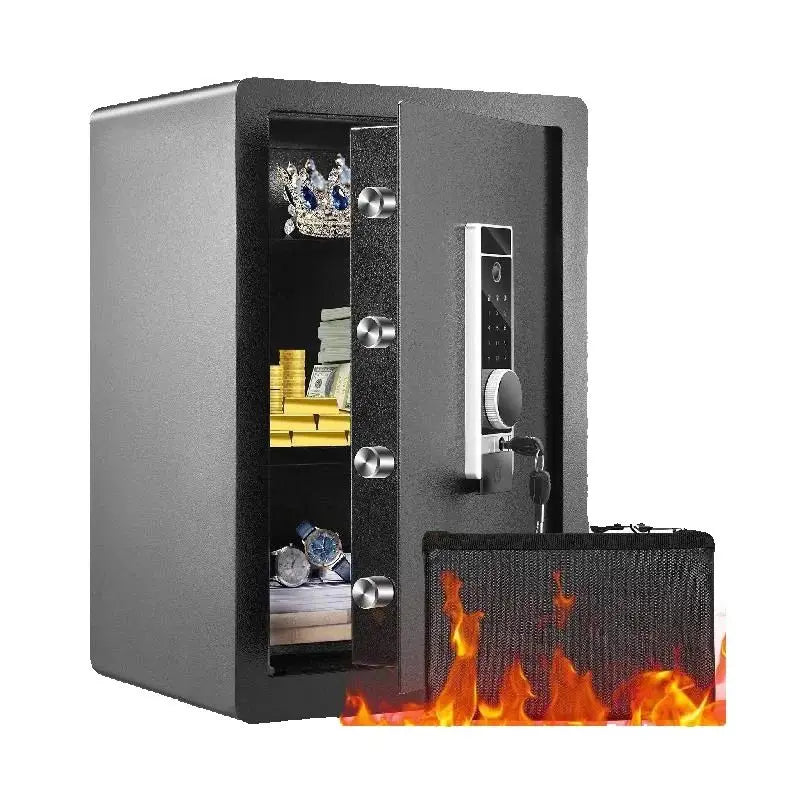 SucceBuy Digital Fingerprint Electric Safe With Fireproof Security Cabinet