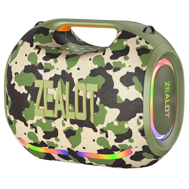Zealot Wireless Bluetooth Speaker Waterproof Portable HiFi Sound System