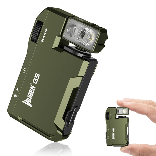 WUBEN Magnetic Rechargeable LED Keychain Flashlight With USB C