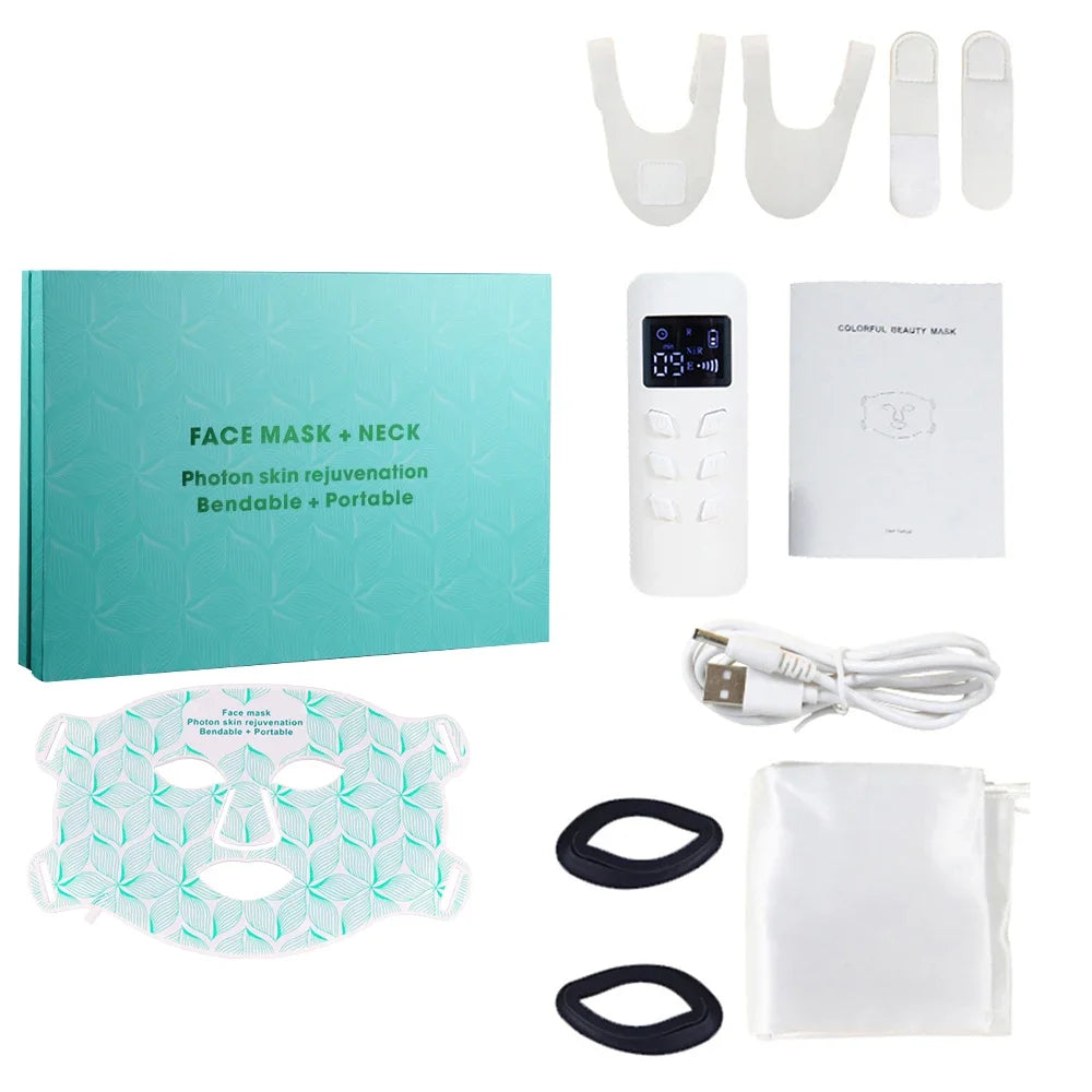 Ubilli Led Face Mask For Near Infrared Light Skin Therapy