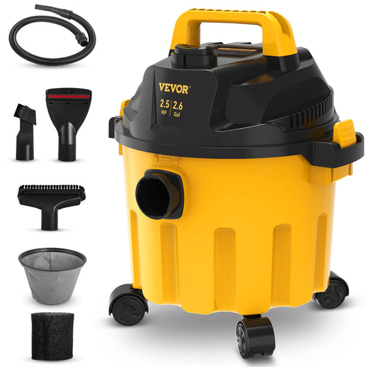 SucceBuy Portable Wet Dry Vacuum Cleaner With Hepa Filter