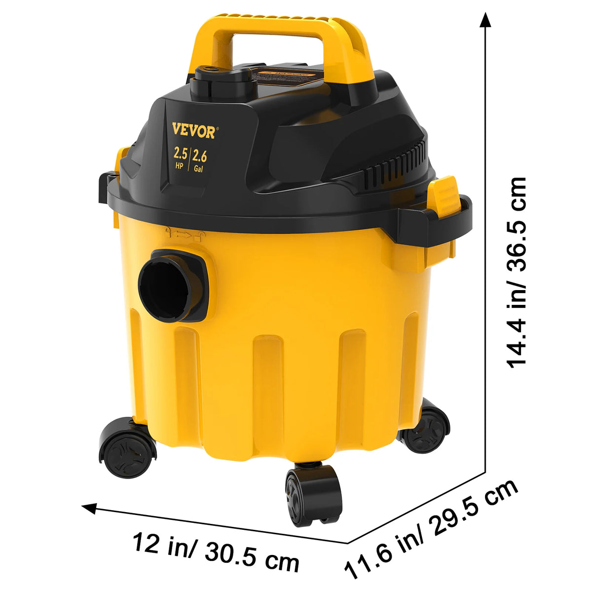 SucceBuy Portable Wet Dry Vacuum Cleaner With Hepa Filter