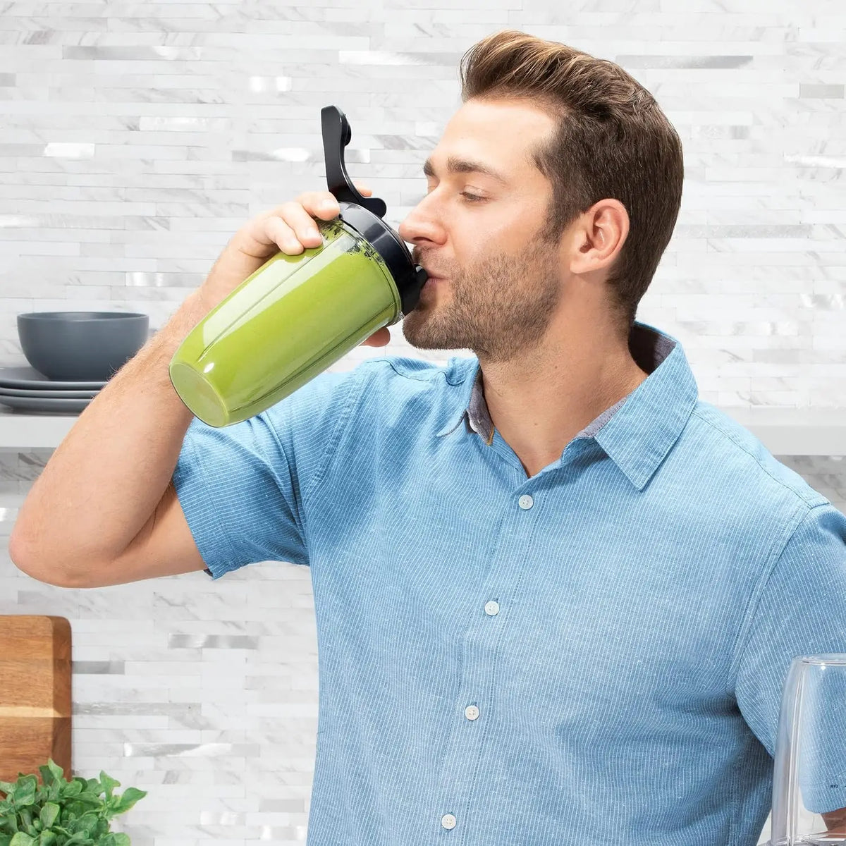 1200W Personal Blender With Pulse Control And Automatic Shutoff