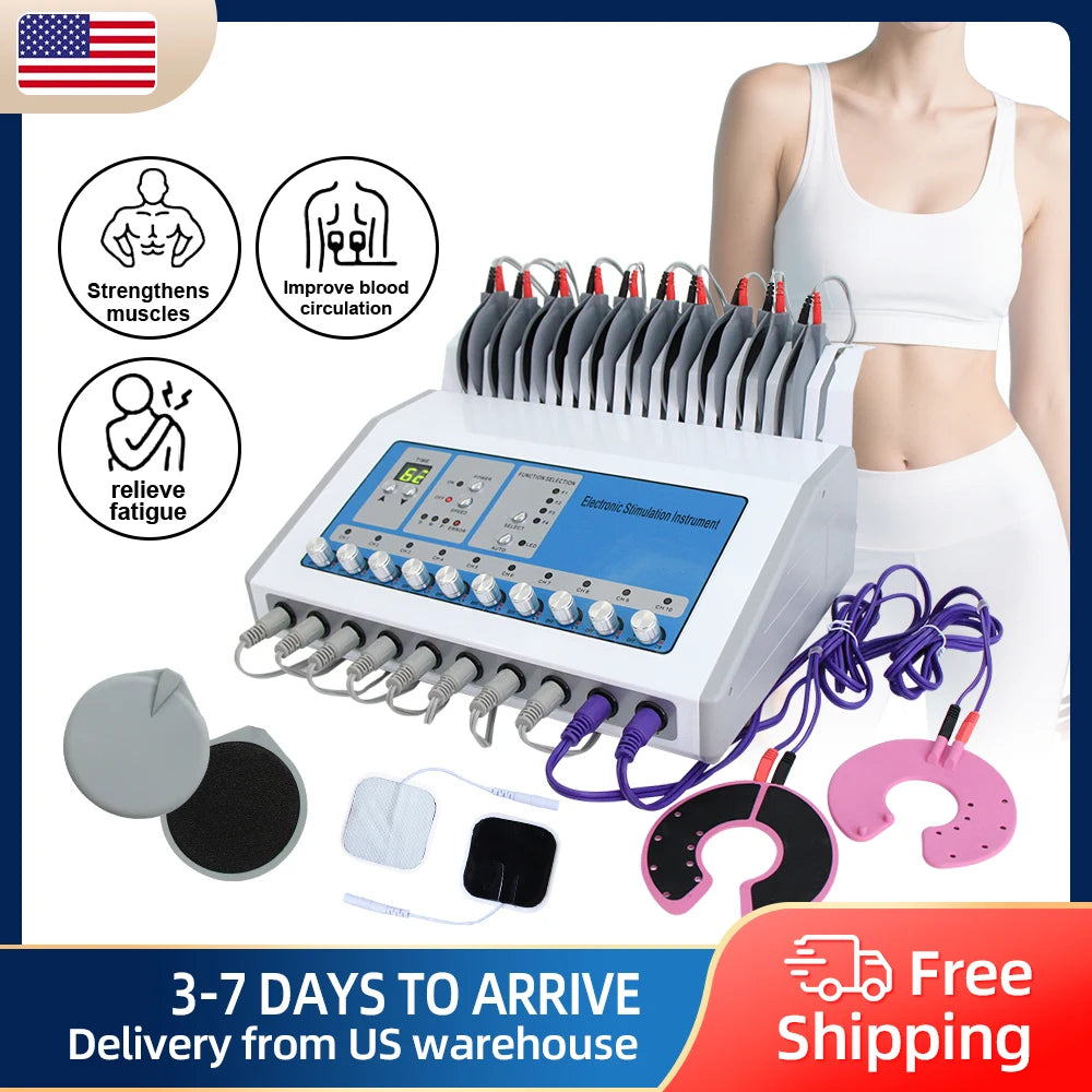 Yuet Win Ems Microcurrent Body Shaping Massager With Russian Waves