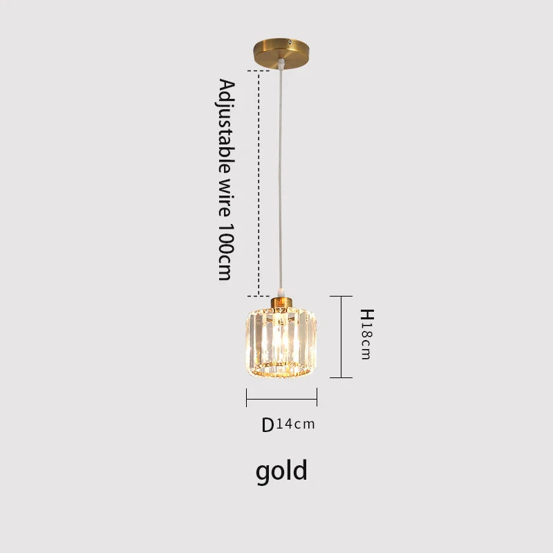 Vetrulus Modern K9 Crystal Ceiling Chandelier For Home Lighting