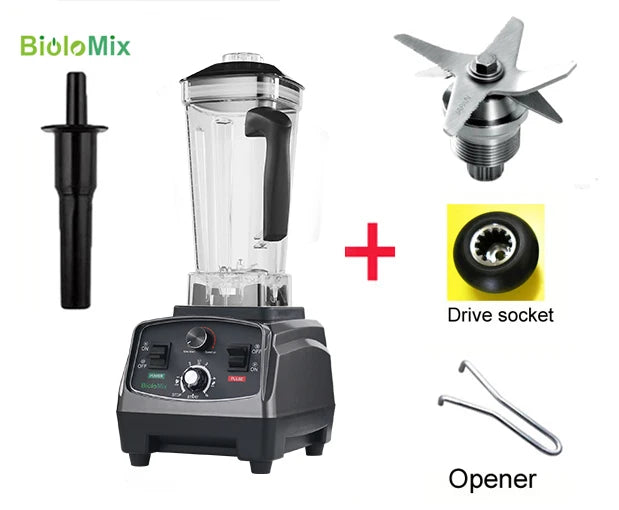 Biolomix Heavy Duty Commercial Timer Blender And Food Processor