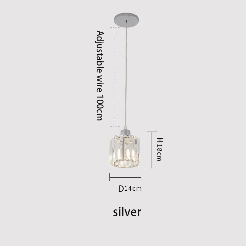 Vetrulus Modern K9 Crystal Ceiling Chandelier For Home Lighting